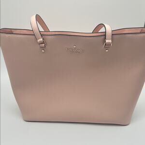 Kate Spade Cedar Street Harmony Blush Pink Large Tote Bag Office Work Travel